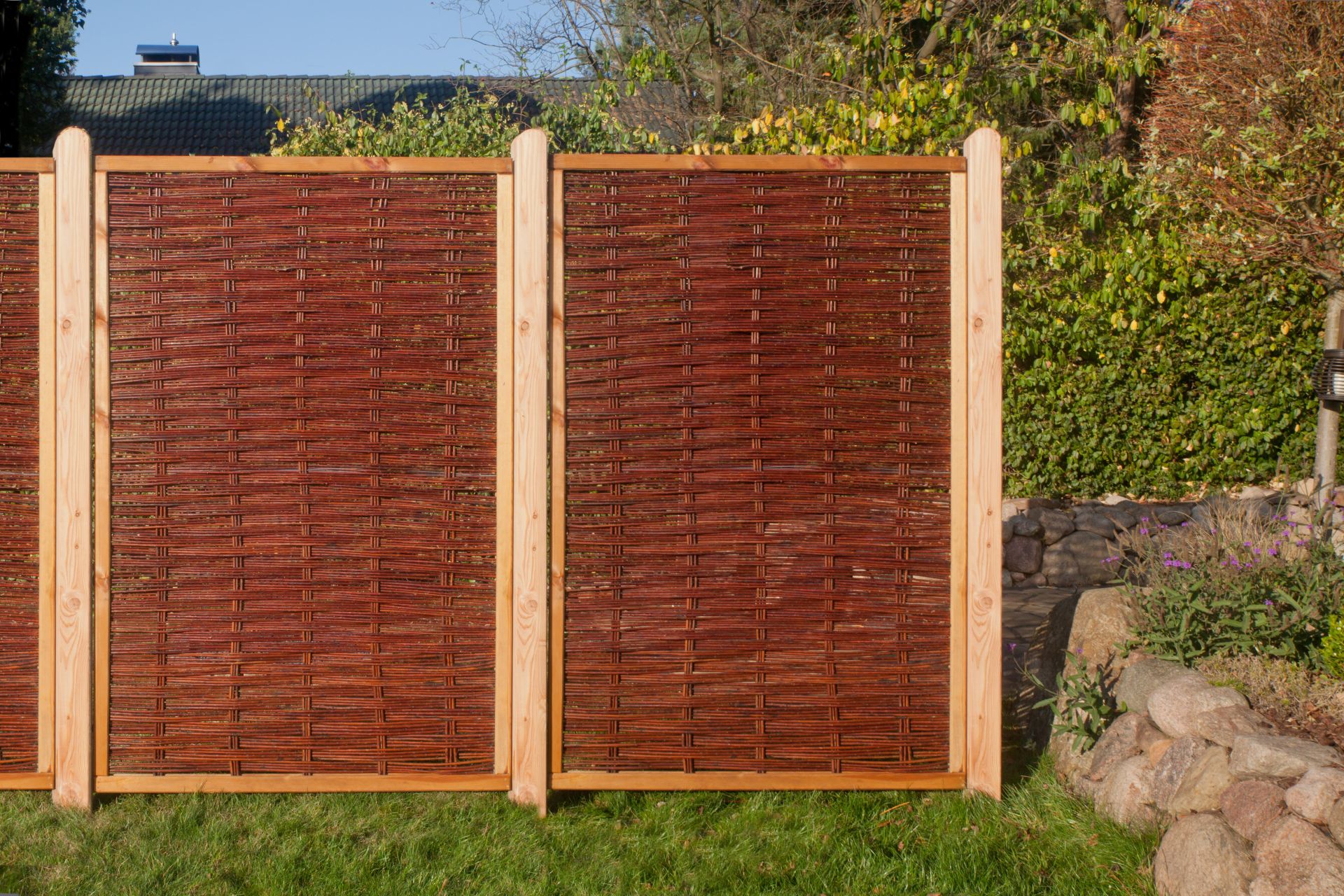 Sichtschutzzaun Weide 120x180 cm 409135120180
