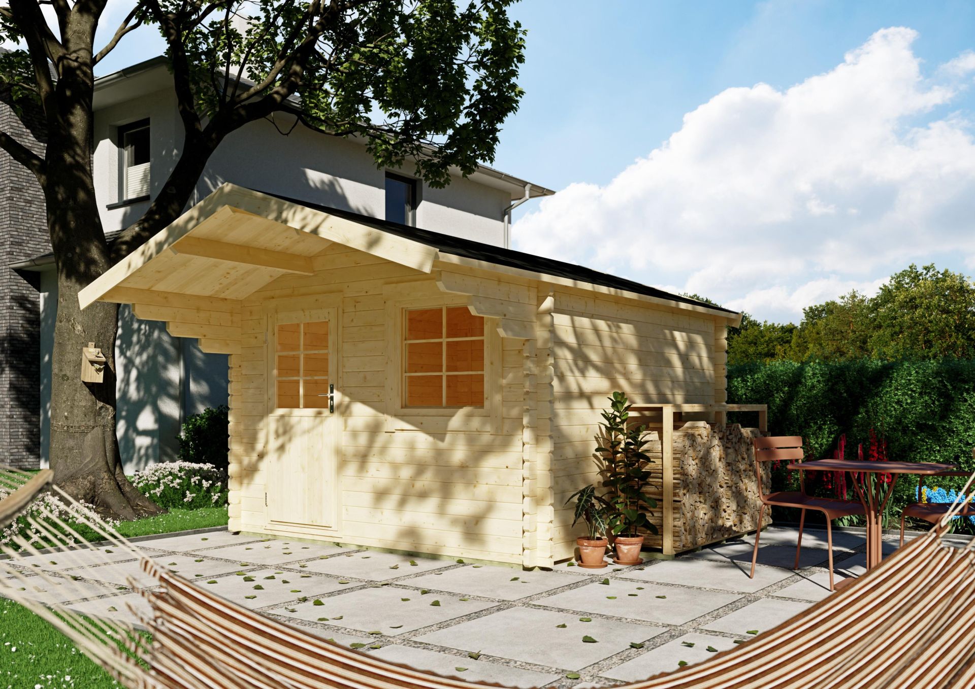 Gartenhaus Bloomfield 3,00x3,00 m