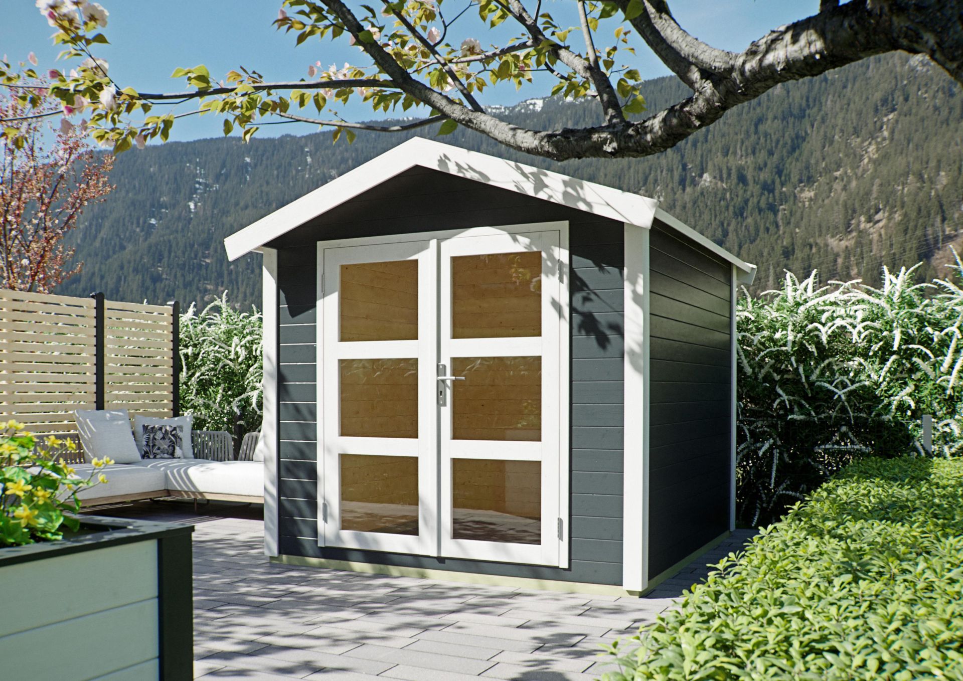 Gartenhaus Florida 2,30x2,30 m