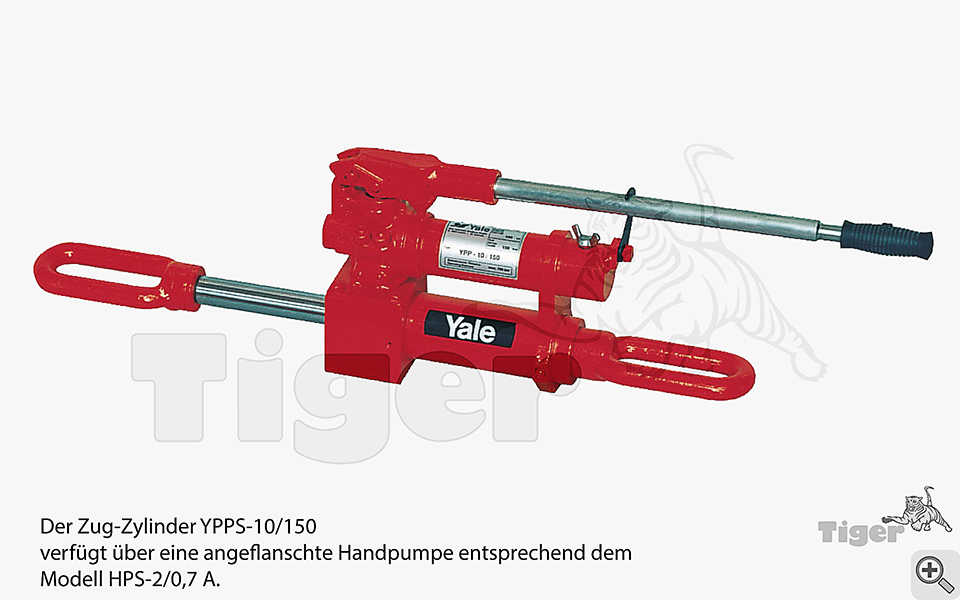 hydraulik-zugzylinder-ypl-einfachwirkend Typ YPPS-10/150