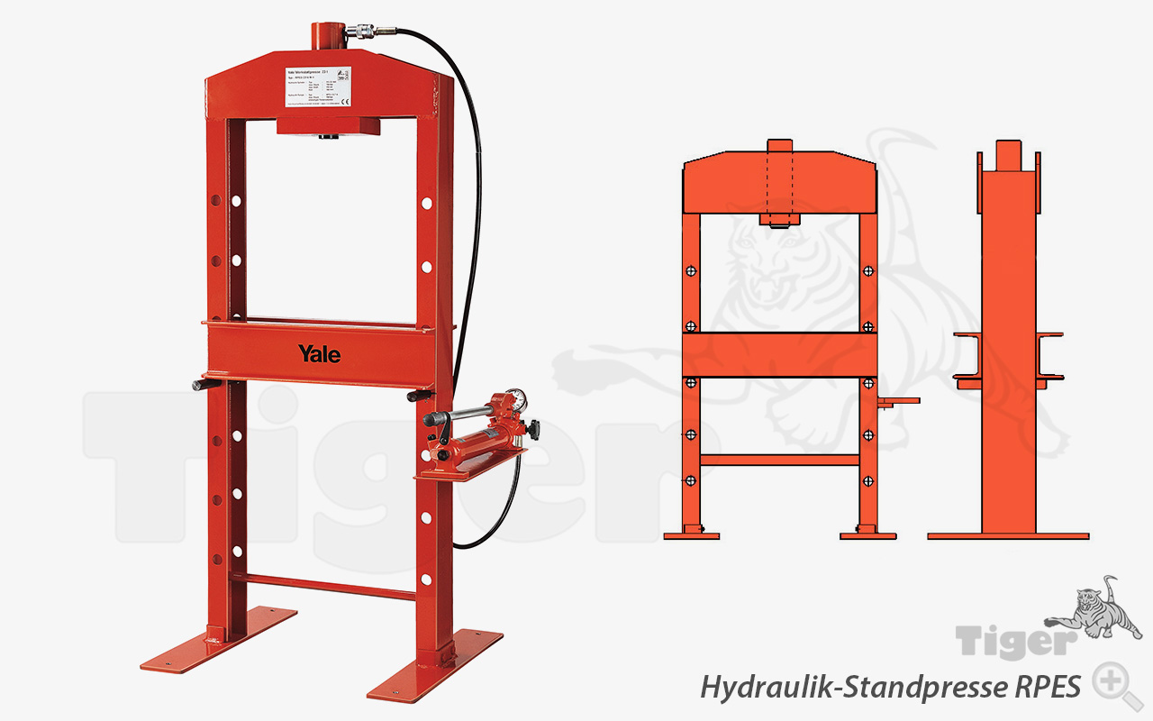 hydraulik-standpresse-yale-rpes