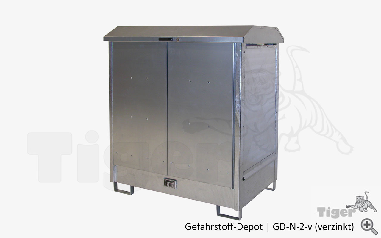 gefahrstoffdepot-gd-n-2-v-umweltlagertechnik Typ GD-N-2-v