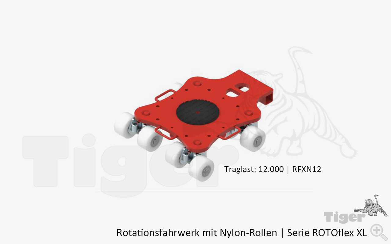 rotationsfahrwerke-rotoflex-xl-nylon-12000kg Typ RFXN12