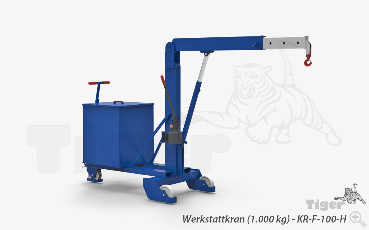 werkstattkran-kr-f-1000kg Typ KR-F-100-H