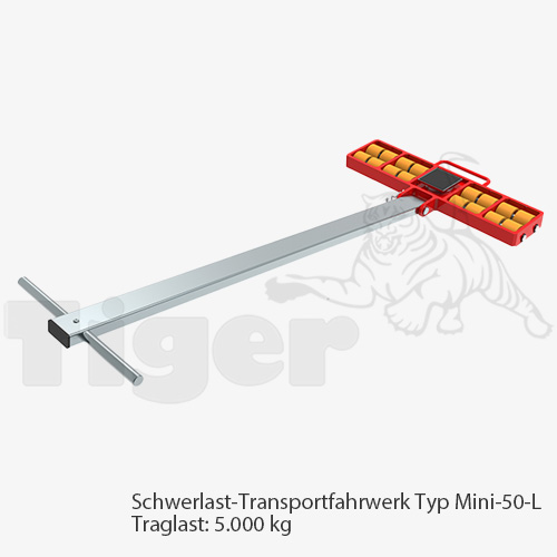 tigerhebezeuge-schwerlast-transportfahrwerk-Mini-50-L Typ Mini-50-L