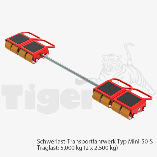 tigerhebezeuge-schwerlast-transportfahrwerk-Mini-50-S Typ Mini-50-S