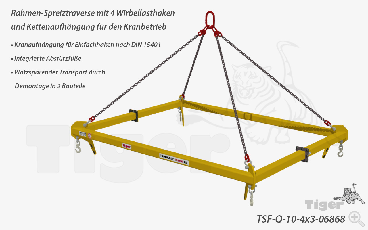 rahmen-spreiztraverse-tsf-q-10-4x3-06868 Typ TSF-Q-10-4x3-06868