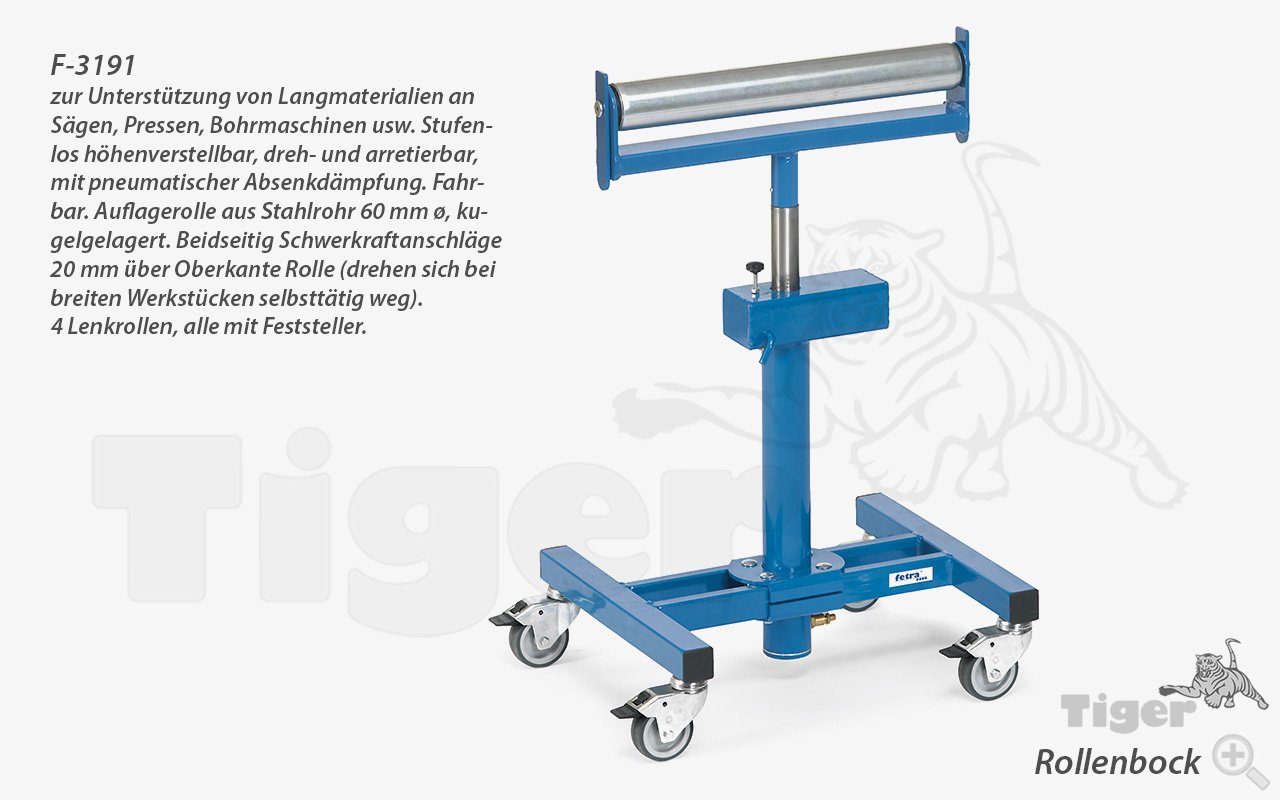 tigerhebezeuge-rollenbock-f-3191 Typ F-3191