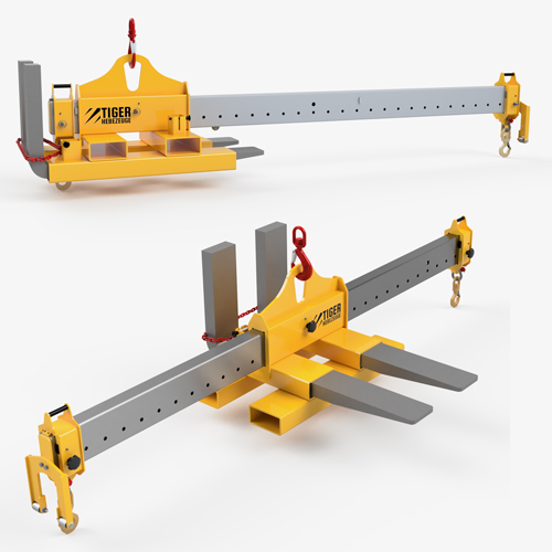 tiger-zwei-in-eins-kombi-lastaufnahmemittel-fuer-kran-und-stapler-lastarm-balkentraverse-serie-GSA-TAV Typ GSA-TAV-3-3,1-0,8