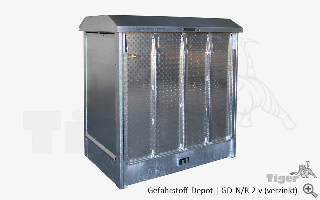 gefahrstoffdepot-gd-n-r-2-v-umweltlagertechnik Typ GD-N/R-2-v