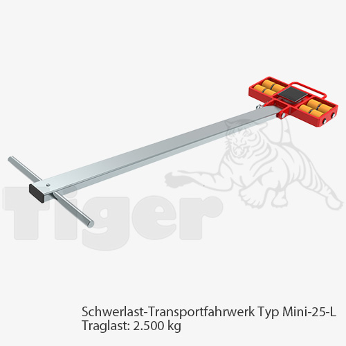 tigerhebezeuge-schwerlast-transportfahrwerk-Mini-25-L Typ Mini-25-L