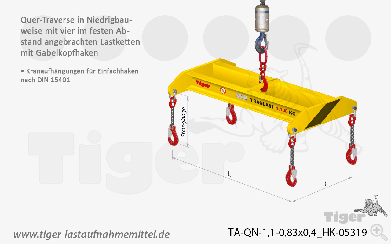 quertraverse-ta-qn-1-1-0-83x0-4-hk-05319 Typ TA-QN-1,1-0,83x0,4_HK-05319