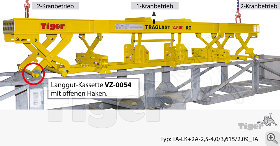 kassetten-krantraverse Typ TA-LK+2A-2,5-4,0/3,615/2,09_TA