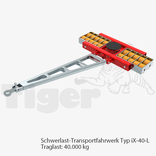 tigerhebezeuge-schwerlast-transportfahrwerk-iX-40-L Typ iX-40-L