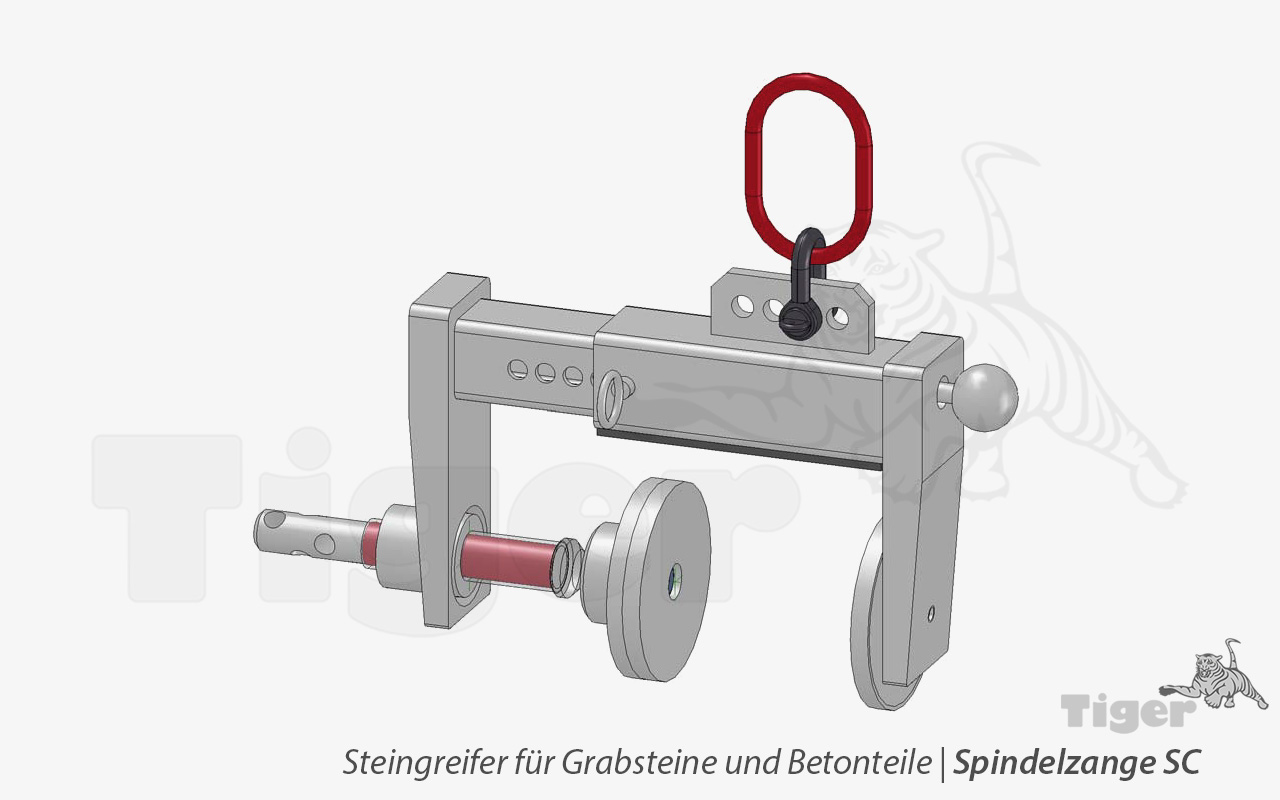 spindelzange-steingreifer