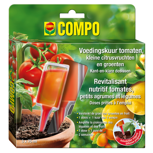 Compo Voedingskuur voor tomaten 3 x 75ml