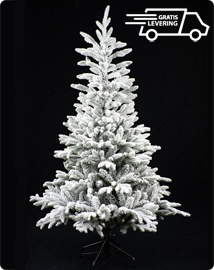 Kunstkerstboom met sneeuw Snowy King 240cm