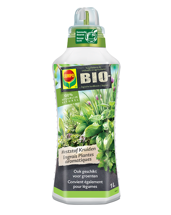 Compo Bio Vloeibare meststof voor Kruiden en Groenten 1L 