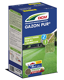 DCM Meststof Gazon Pur® met anti-moswerking 20m²