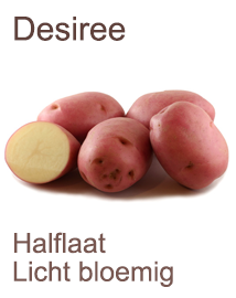 Pootaardappelen Desiree 2,5 kg