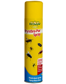 Ecostyle Pyrethro Pur spray tegen vliegende en kruipende insecten 400ml