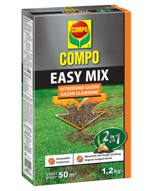 Compo Easy Mix Kale plekken in gazon herstellen 50m²