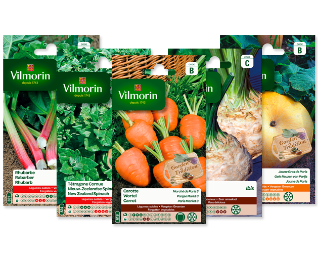 Zaden pakket: Vergeten groenten van Vilmorin 2e