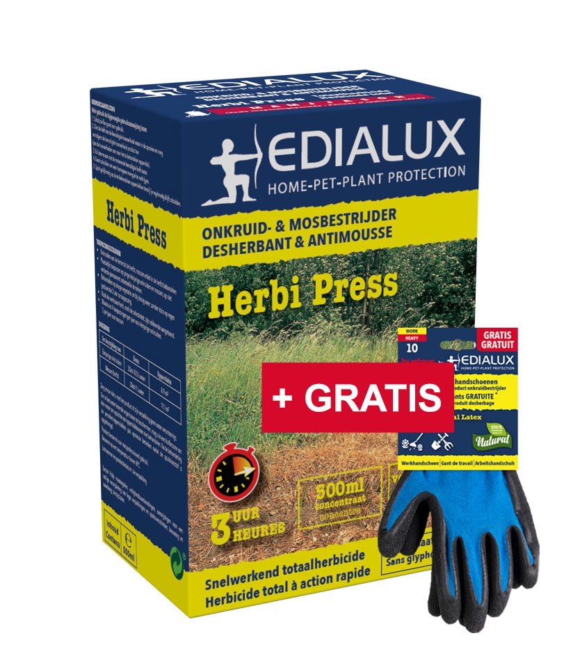 Edialux Totale Onkruidbestrijder | Herbi-Press (500 ml)