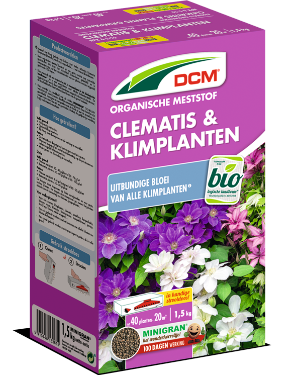 DCM Meststof Clematis en klimplanten 20 m²