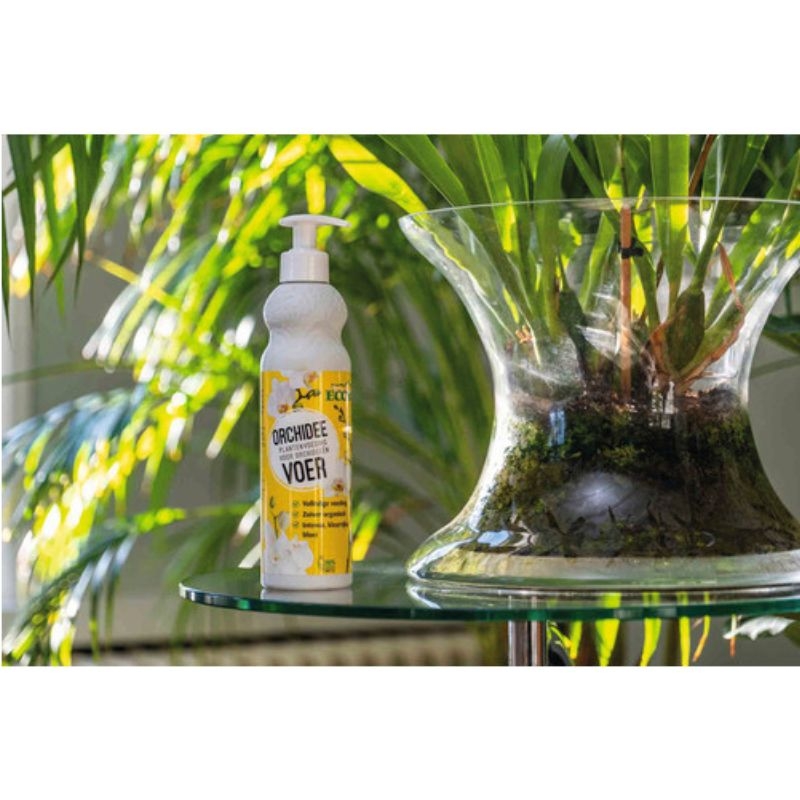 Ecostyle OrchideeVoer (400 ml): Organische voeding voor orchideeën. Stimuleert de bloei, zorgt voor intensere kleuren en sterkere planten.