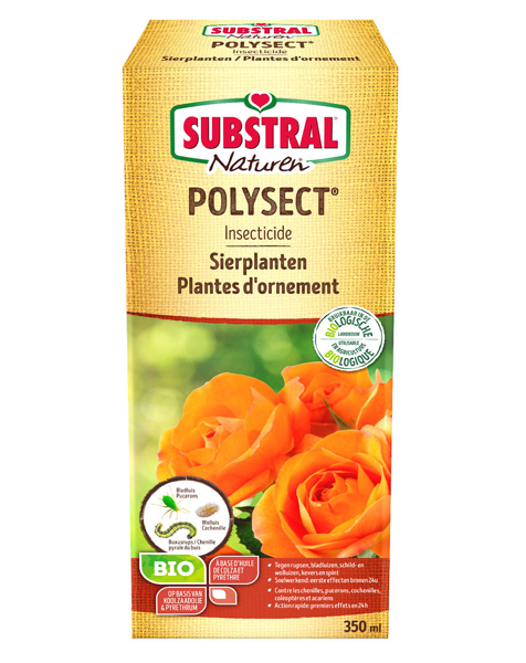 Bio insecticide Substral Polysect tegen buxusmot rupsen en luis 350ml 
