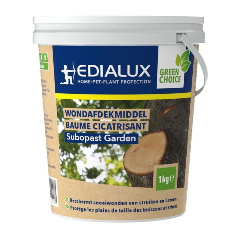 Edialux Subopast Garden wondafdekmiddel 1kg - bescherming van snoeiwonden voor bomen en struiken.