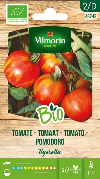 BIO Tomaten zaden Tigrella 