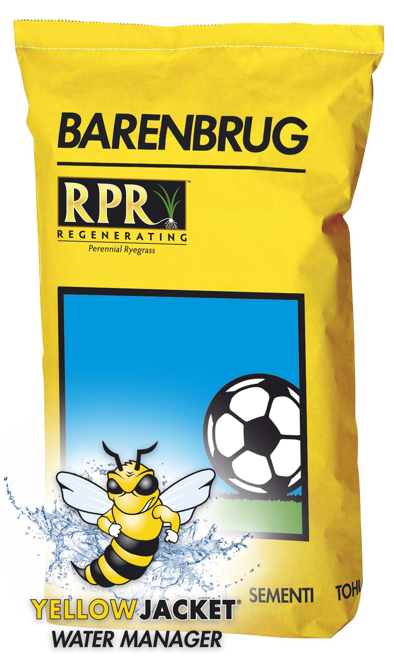 Graszaad Barenbrug RPR Zelfherstellend Sportgras met Yellow Jacket Water Manager