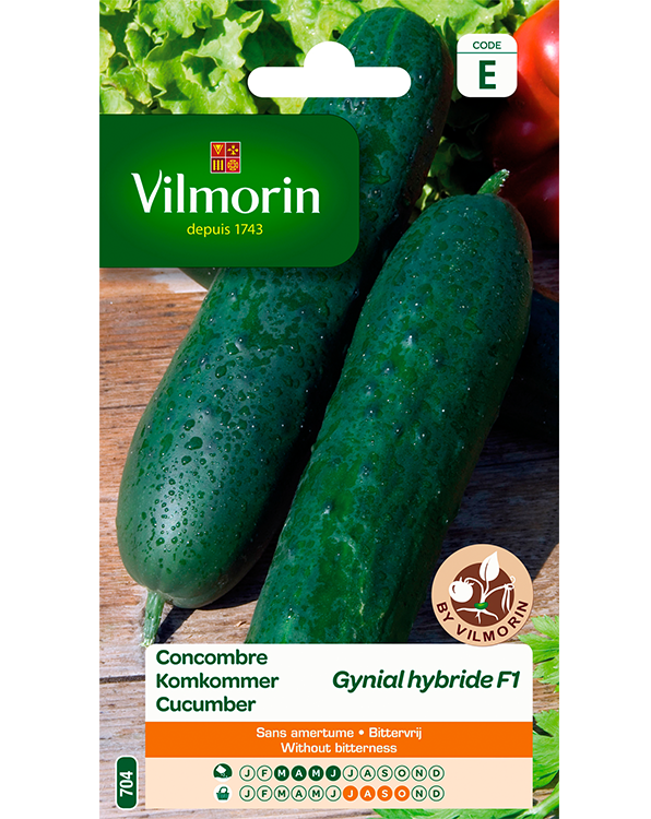 Vilmorin Komkommer zaden Gynial hybride 1g