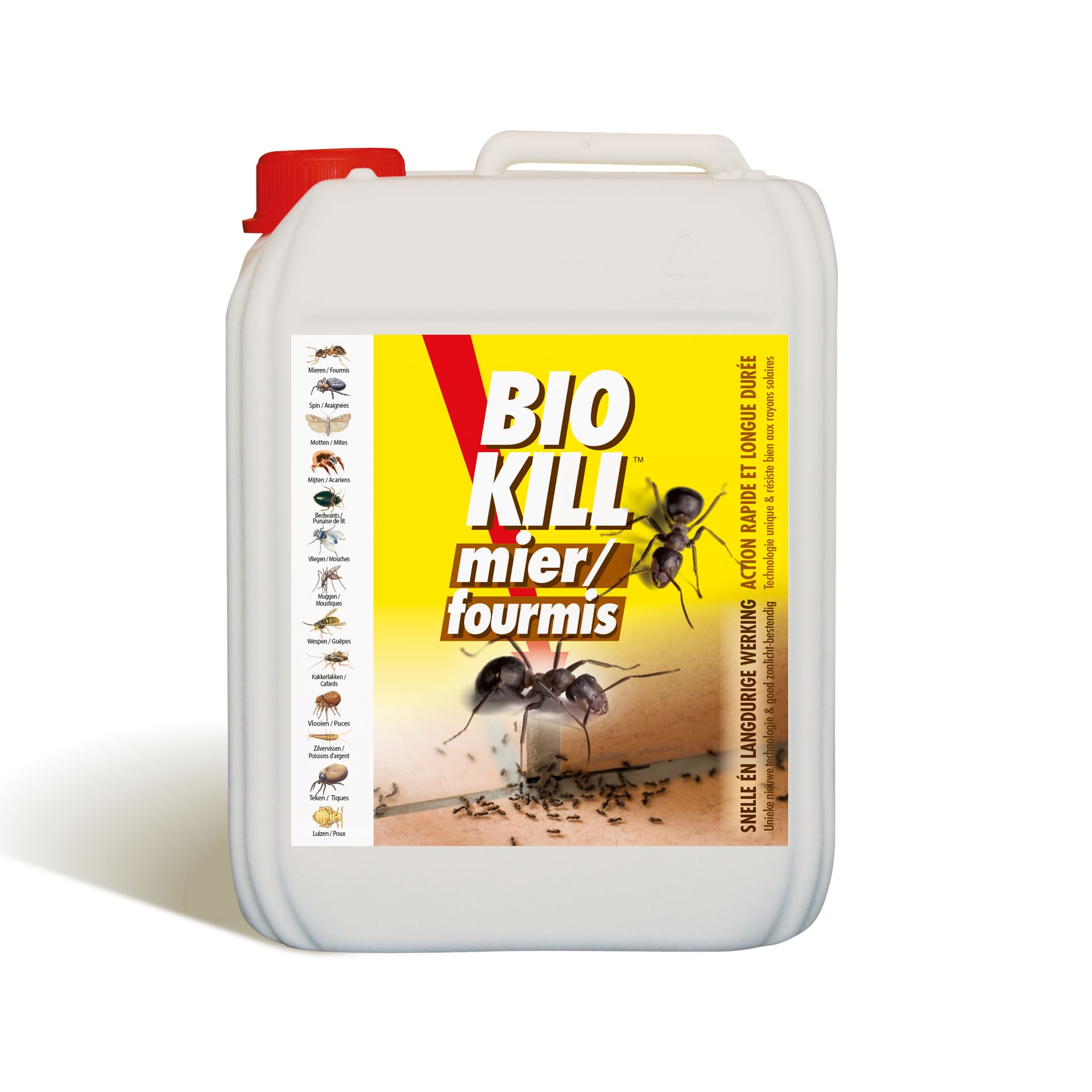 Bio Kill insecticide voor effectieve en snelle bestrijding van mieren in huis en tuin