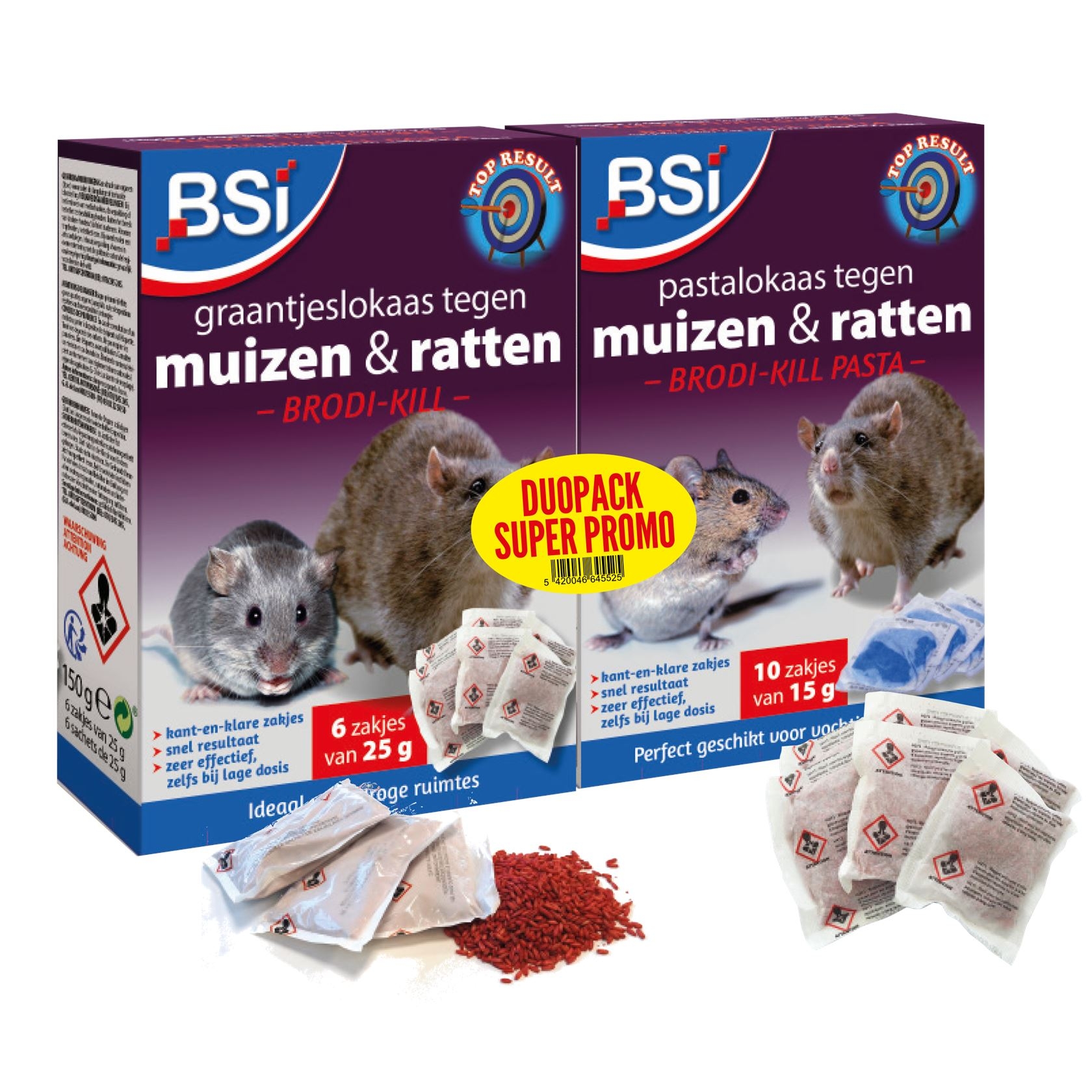 Rattengif en muizengif DUO PROMO pack