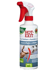 BSI Hot Exit spray om katten te weren uit tuin 500ml