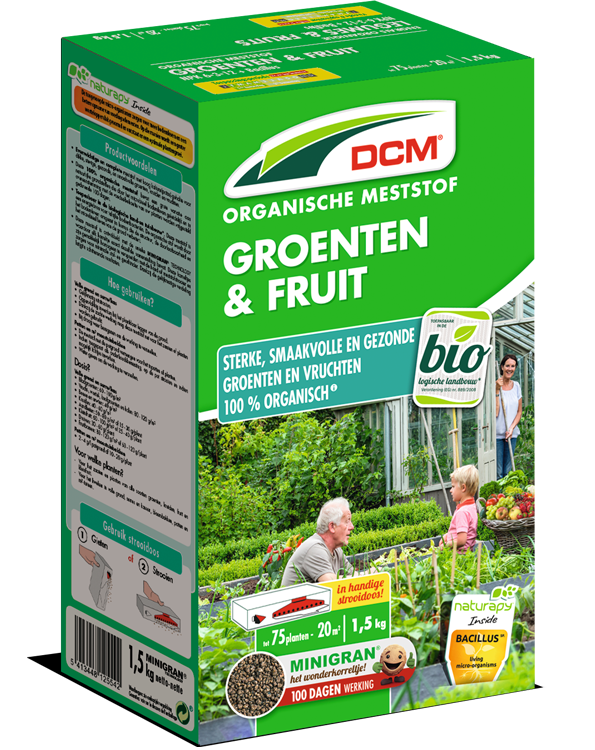 DCM Biologische meststof voor groenten 20 m²