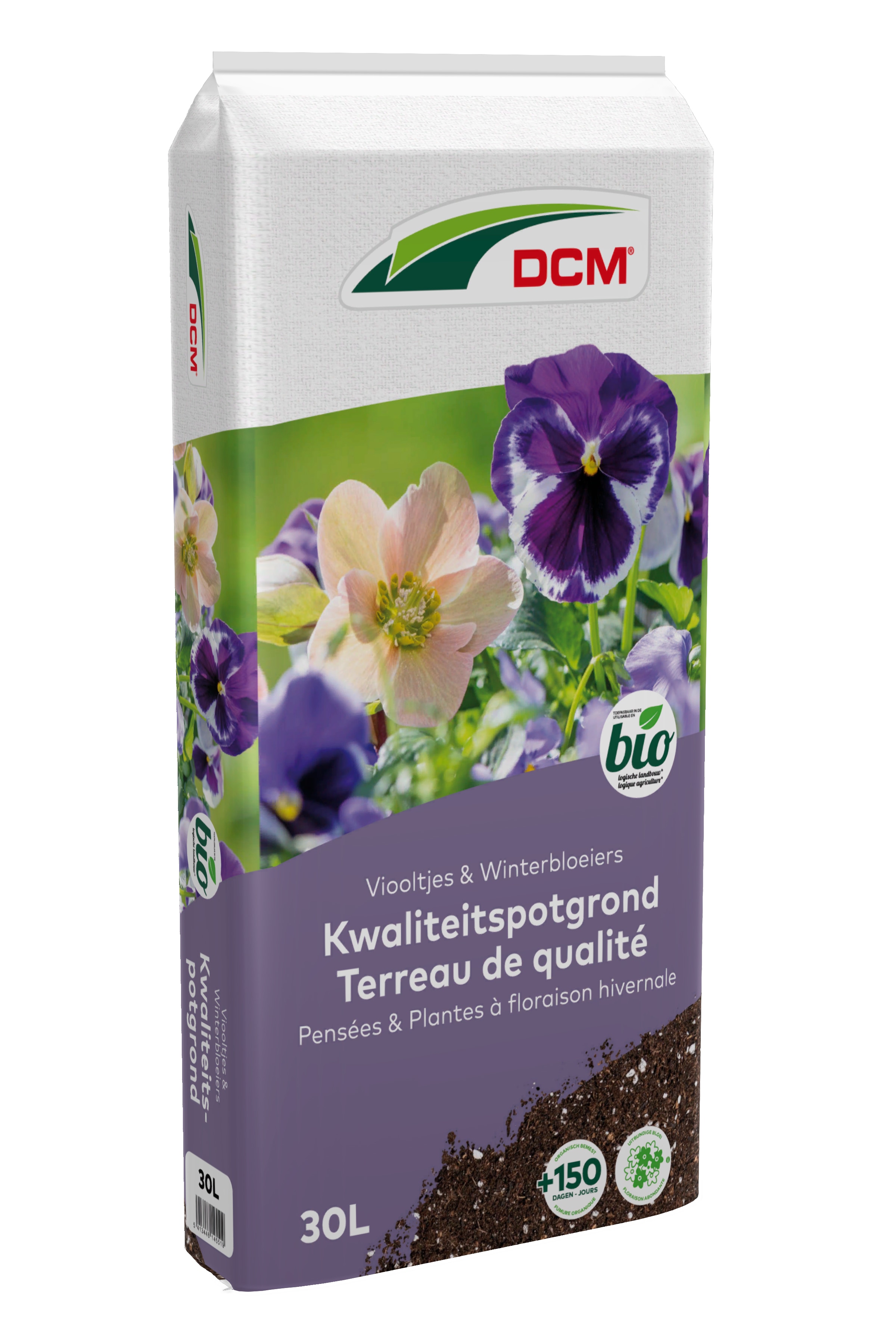 DCM Potgrond voor viooltjes en helleborus 30L