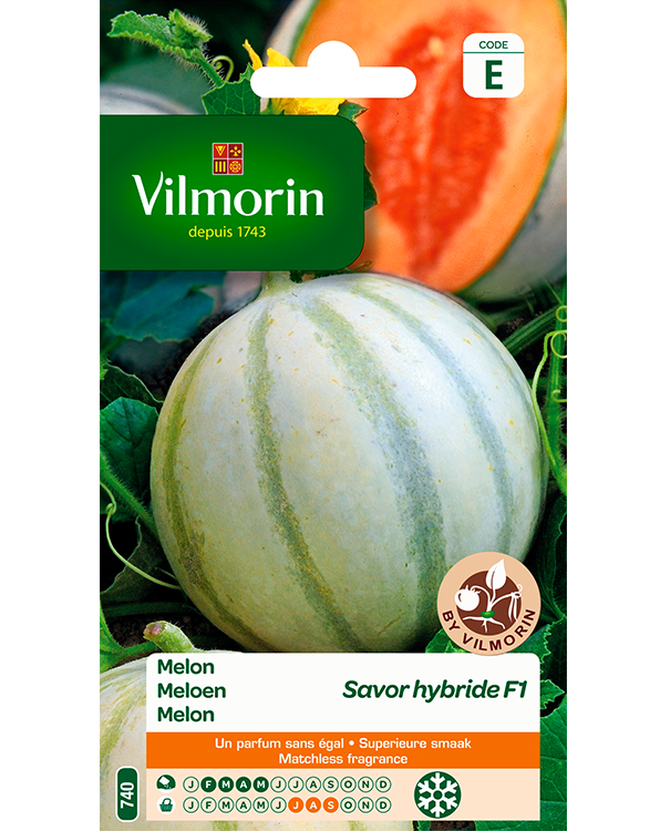 Vilmorin Meloen zaden Savor F1 0,7g