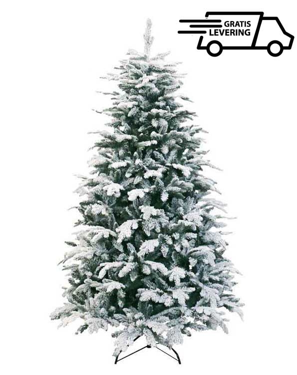 Kerstboom met sneeuw Oslo Large 225 cm
