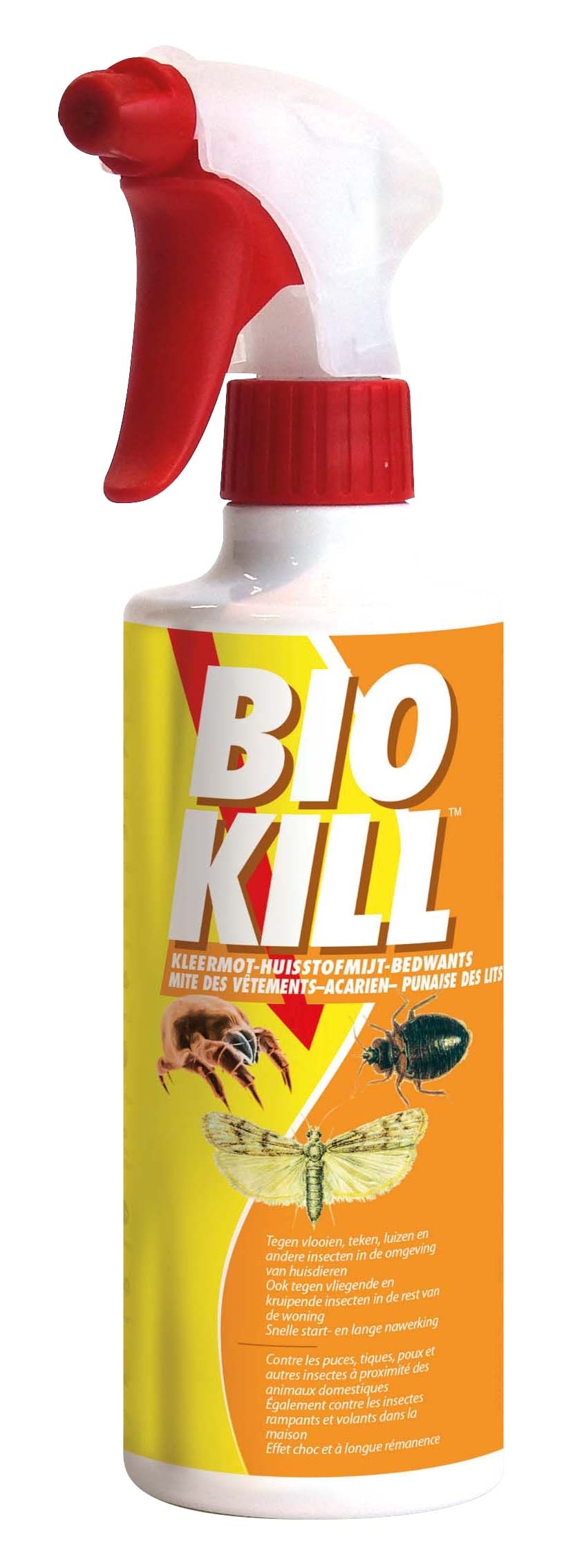 Bedwantsen bestrijden met Bio Kill Spray 500 ml