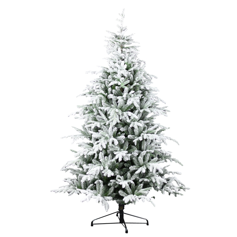 Kerstboom met laagje sneeuw Snowy Milly 228 cm