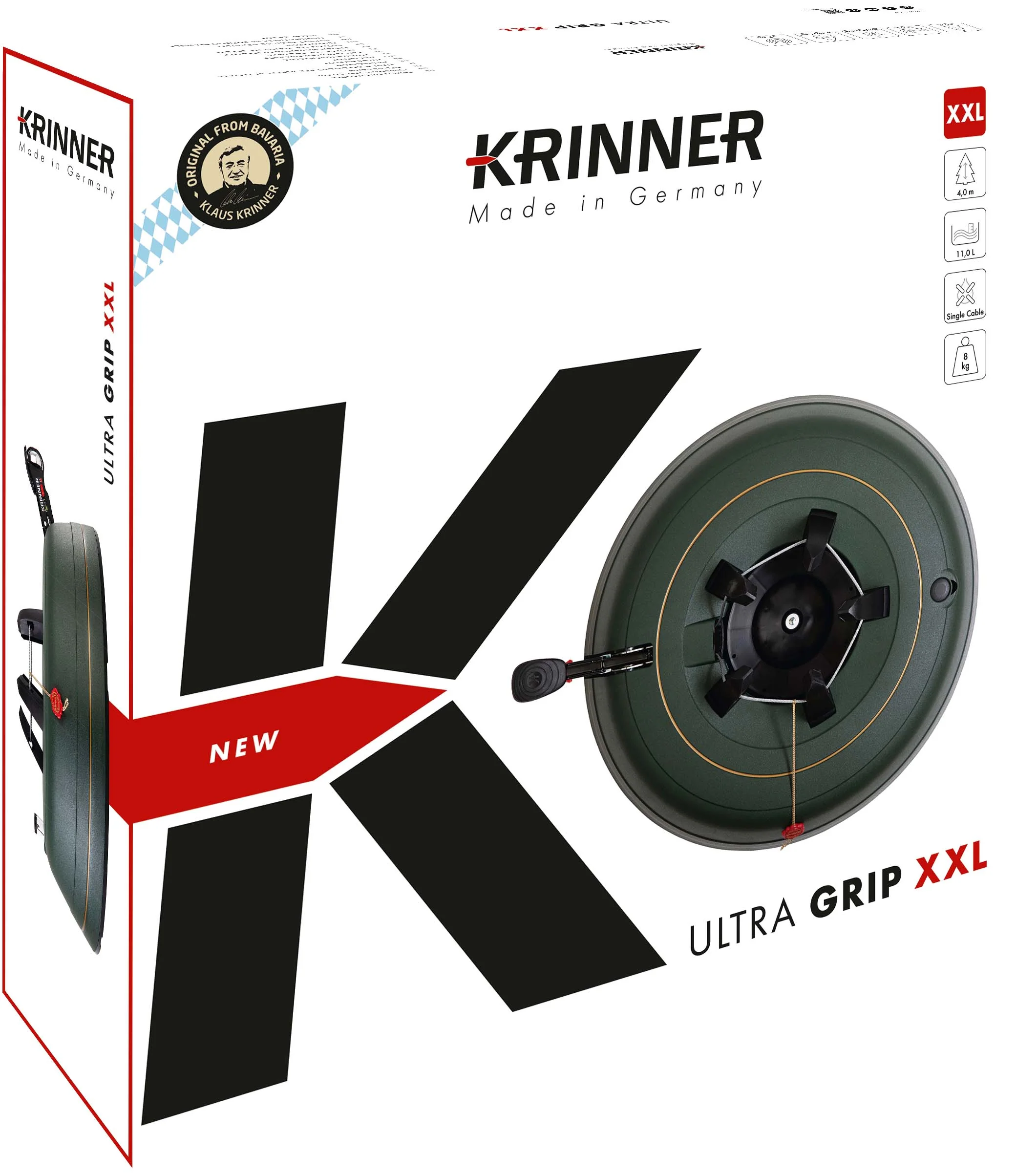 Kerstboom standaard XXL voor Nordmann | Krinner Ultra Grip