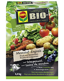 Compo Bio Meststof Groenten en Fruit 3,5Kg