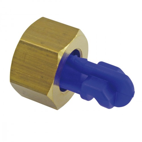 Birchmeier ketsdop 1,6mm blauw