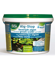 BSI Alg-Stop 5kg - effectief tegen groene algen, draadalgen en blauwalgen in de vijver, zorgt voor helder water.