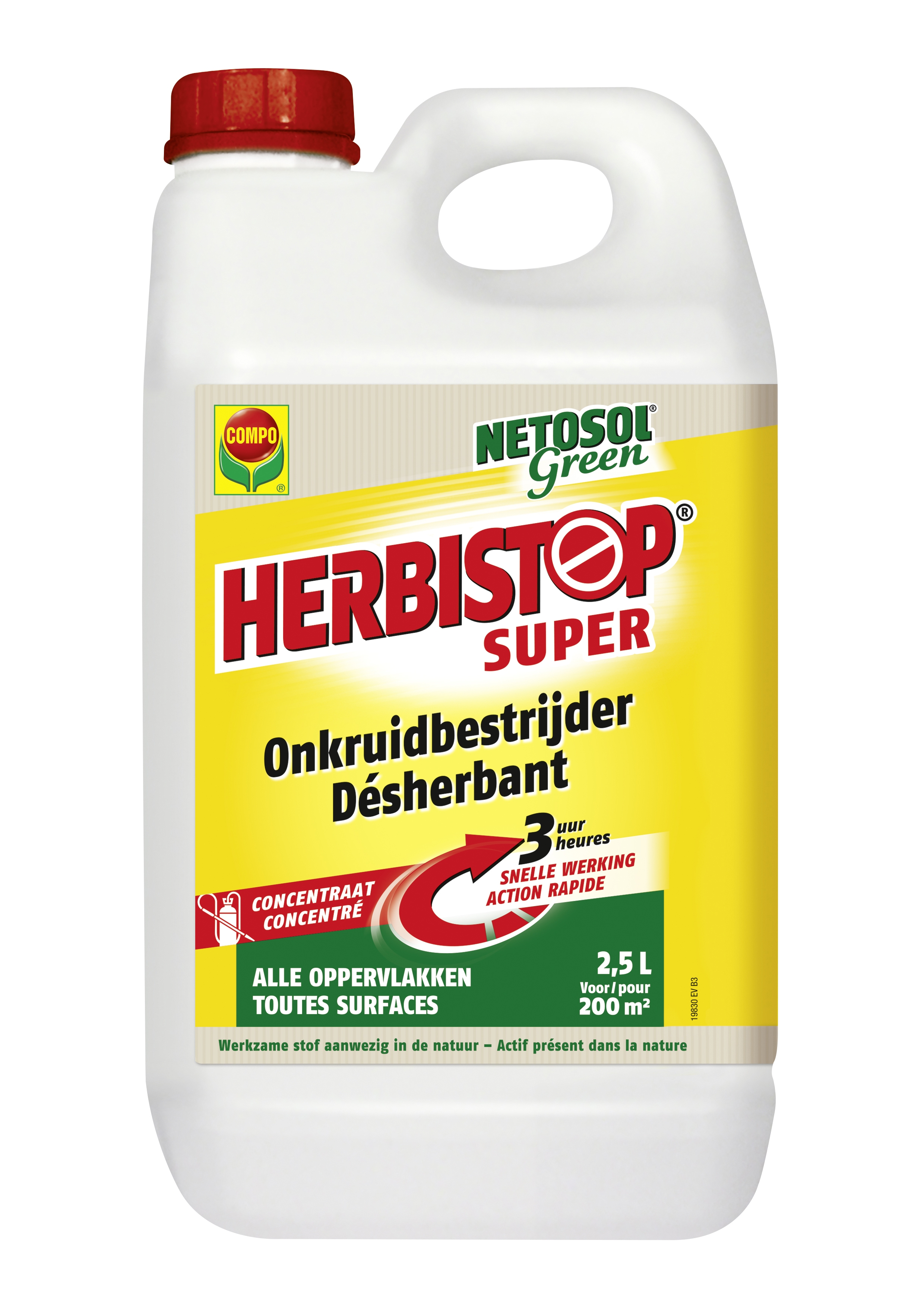 Herbistop onkruidbestrijder concentraat alle oppervlakken 2,5L