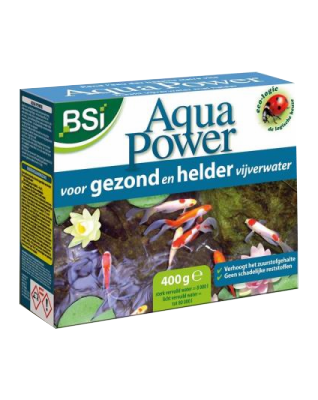 Kleine vijver helder maken met BSI Aqua Power 400g